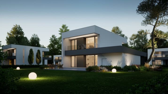 NewHouse 744 G1 - wizualizacja 2