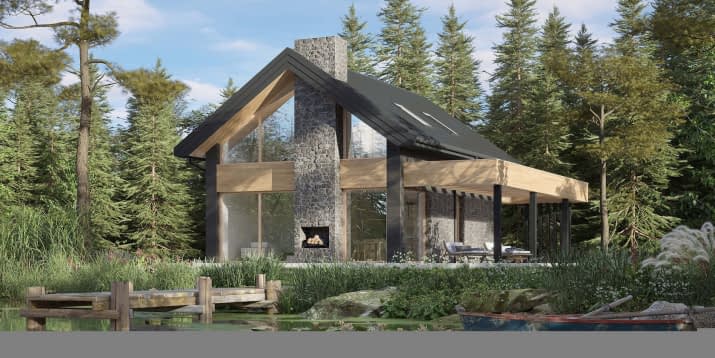 NewHouse 757 - wizualizacja 2