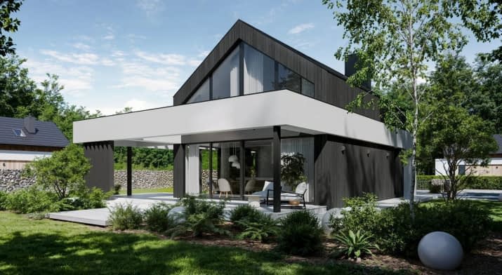 NewHouse 756 - wizualizacja 2