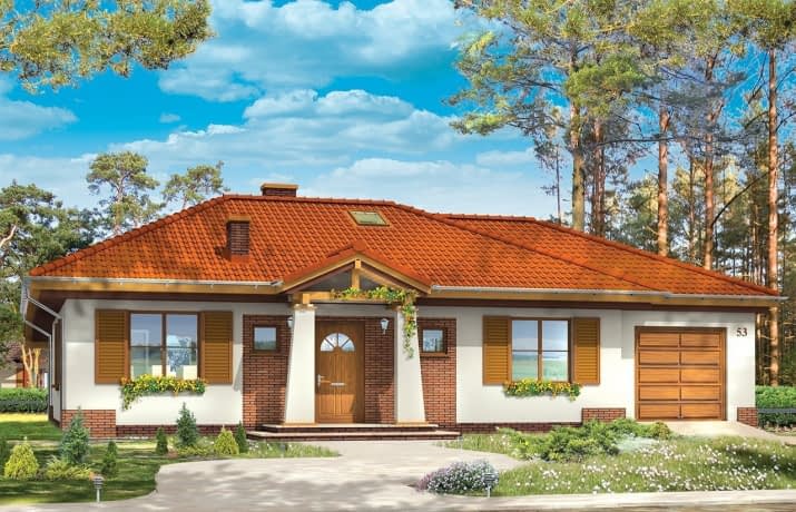 Cztery kąty 2 wariant B - wizualizacja 2