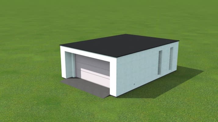 Garaż BG11 - wizualizacja 2