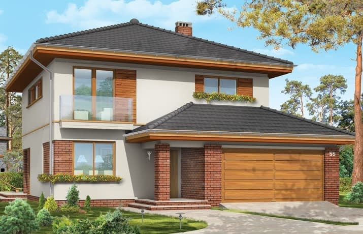 Szmaragd wariant B - wizualizacja 2