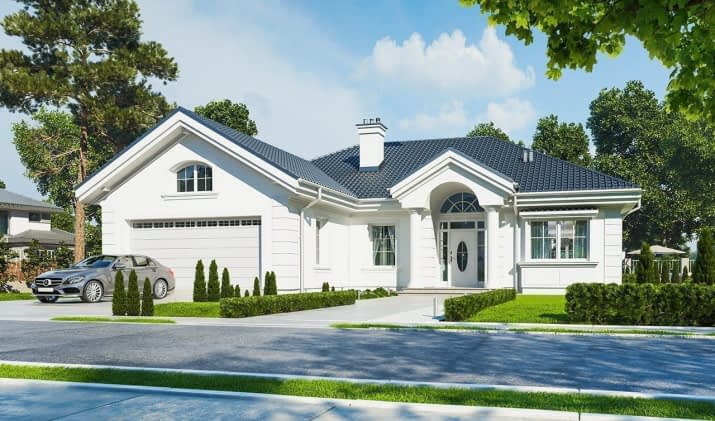 Dom na parkowej - wizualizacja 2