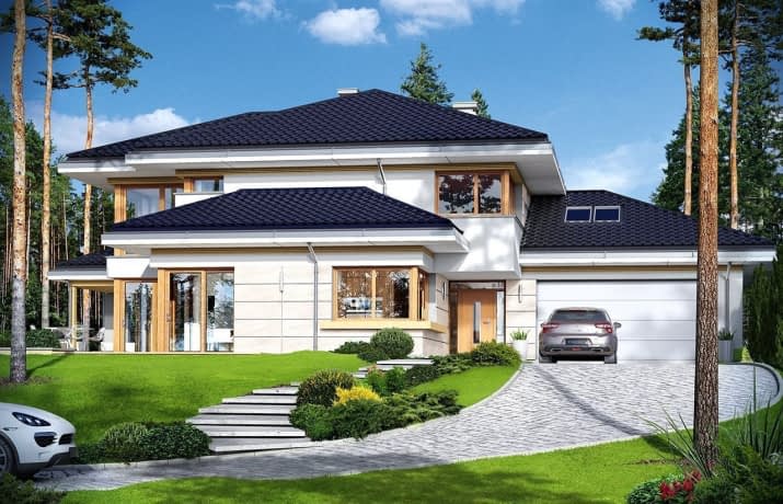 Dom z Widokiem 3 wariant H - wizualizacja 2