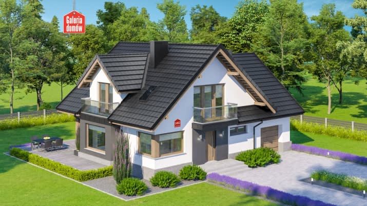 Dom przy Cyprysowej 14 K2 - wizualizacja 2