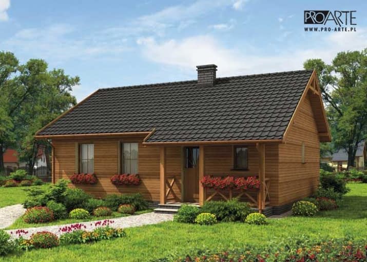 LA PALMA 2 dom letniskowy - wizualizacja 2