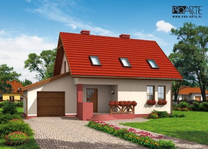 SEVILLA szkielet drewniany - wizualizacja 2