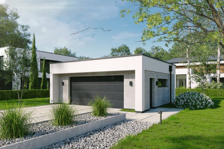 BK-48 BUDYNEK GOSPODARCZY - wizualizacja 2