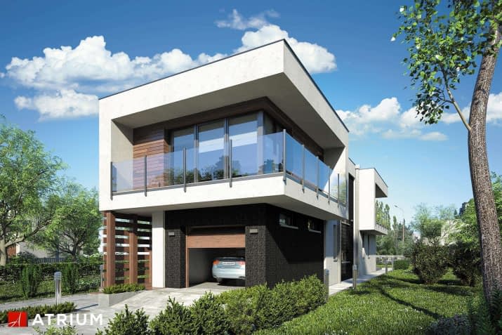 S-GL 1104 Modern House - wizualizacja 2