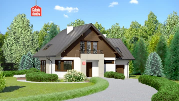 Dom przy Cyprysowej 29 - wizualizacja 2