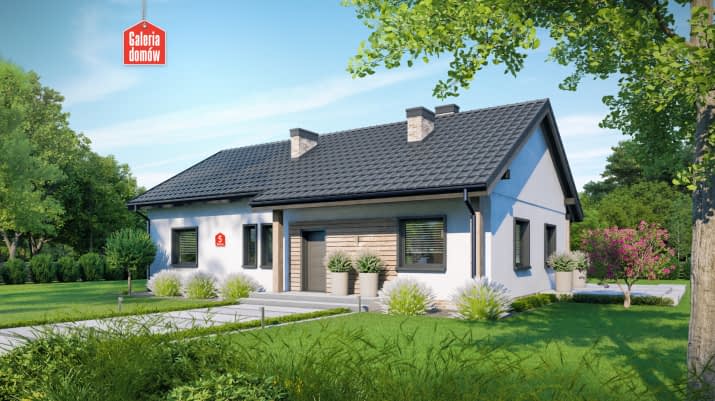 Dom przy Bukowej 5 - wizualizacja 2