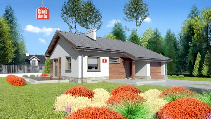 Dom przy Przyjemnej 3 - wizualizacja 2