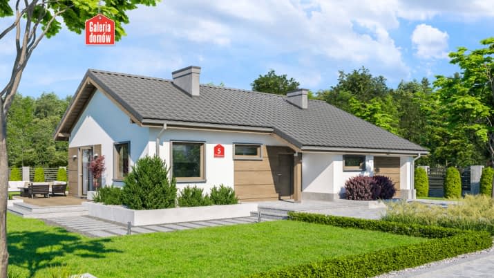 Dom przy Przyjemnej 5 - wizualizacja 2