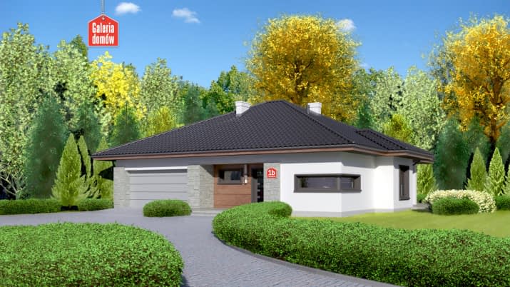 Dom przy Pastelowej bis - wizualizacja 2