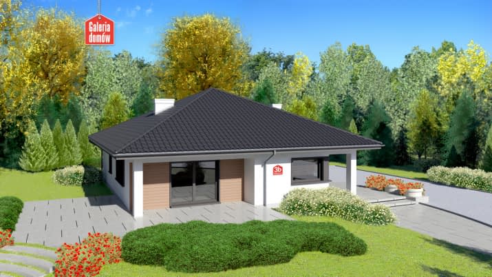 Dom przy Makowej 3 bis - wizualizacja 2