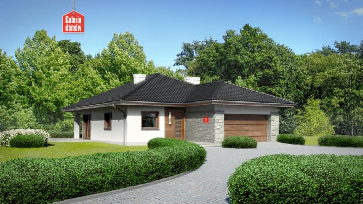 Dom przy Pastelowej 7 - wizualizacja 2