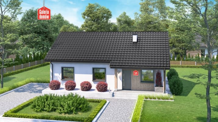 Dom przy Bukowej 14 - wizualizacja 2