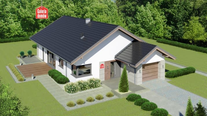 Dom przy Pastelowej 19 D bis - wizualizacja 2