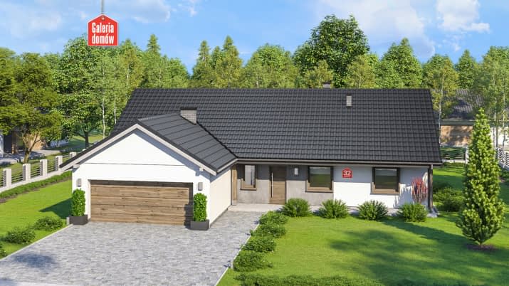 Dom przy Bukowej 32 - wizualizacja 2