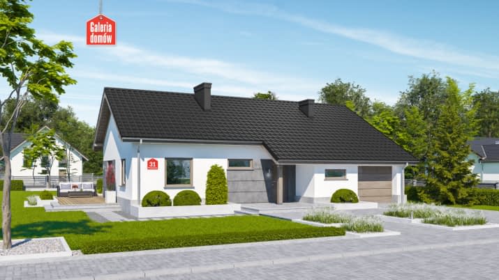 Dom przy Przyjemnej 31 bis - wizualizacja 2