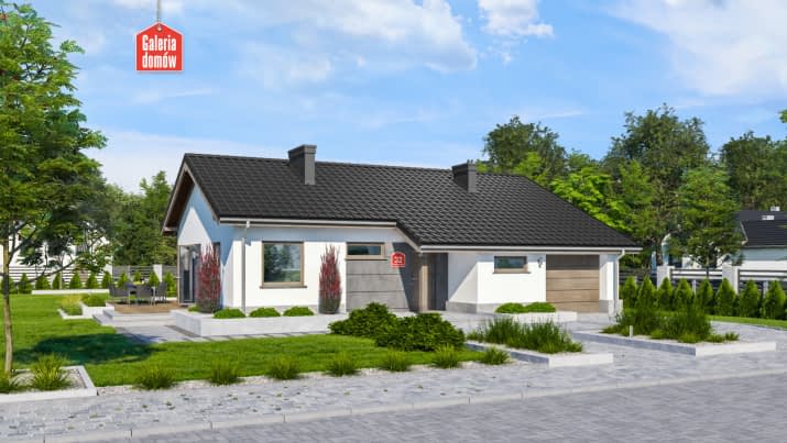 Dom przy Przyjemnej 32 - wizualizacja 2