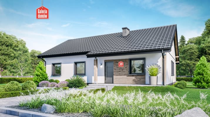 Dom przy Bukowej 38 - wizualizacja 2