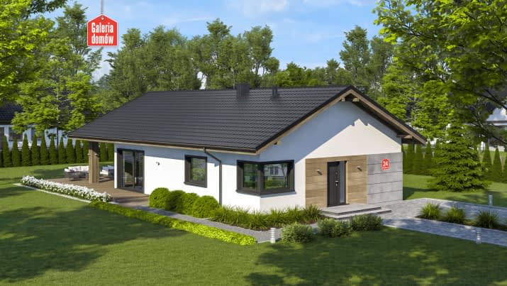 Dom przy Pastelowej 24 - wizualizacja 2