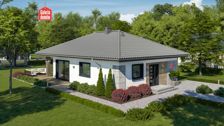 Dom przy Pastelowej 27 - wizualizacja 2