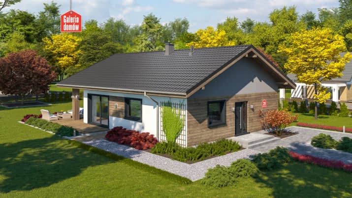 Dom przy Pastelowej 28 - wizualizacja 2