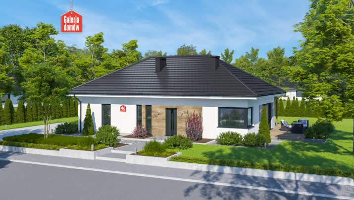 Dom przy Bukowej 46 - wizualizacja 2