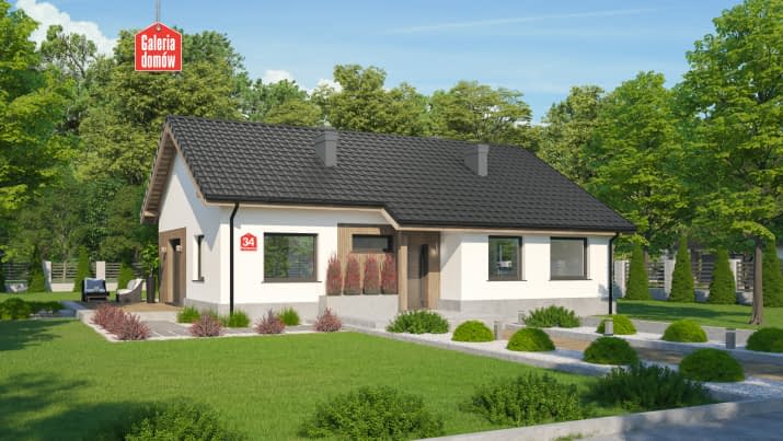 Dom przy Przyjemnej 34 - wizualizacja 2