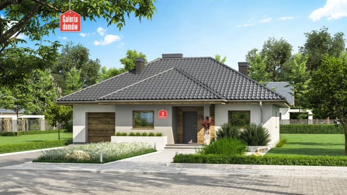 Dom przy Sadowej 3 - wizualizacja 2