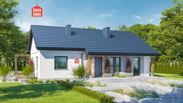 Dom przy Bukowej 52 - wizualizacja 2