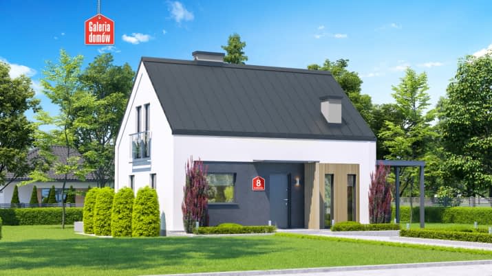 Dom przy Imbirowej 8 - wizualizacja 2