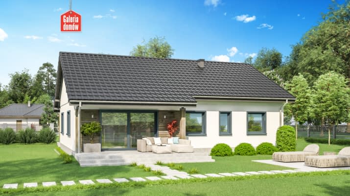 Dom przy Bukowej 55 - wizualizacja 2