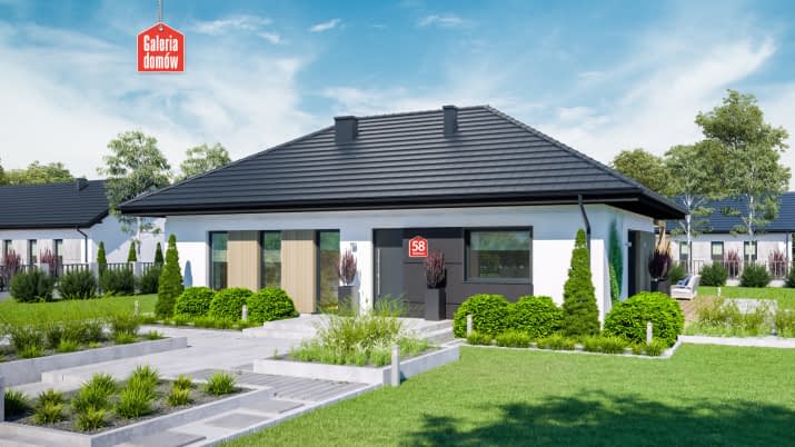 Dom przy Bukowej 58 - wizualizacja 2