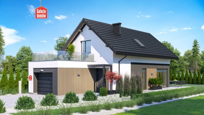 Dom przy Migdałowej 7 - wizualizacja 2