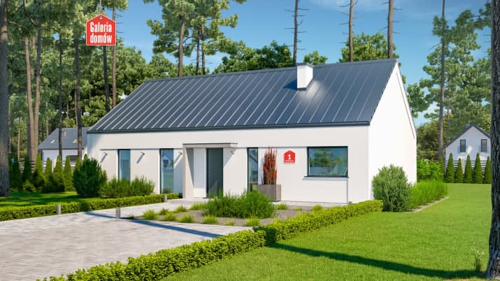 Dom przy Olchowej - wizualizacja 2