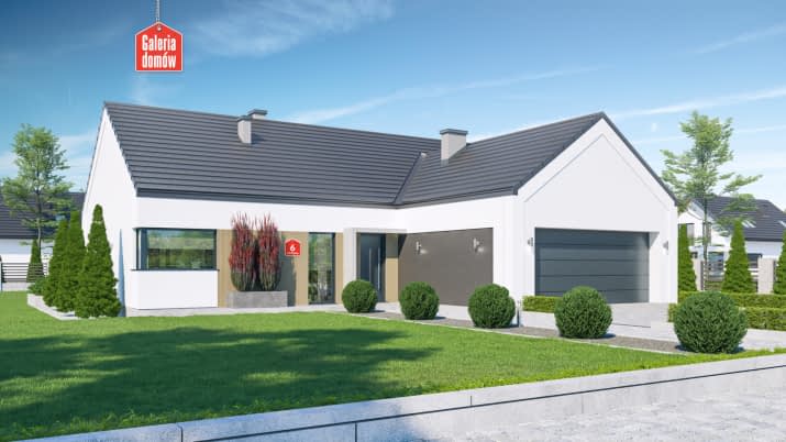 Dom przy Olchowej 6 - wizualizacja 2