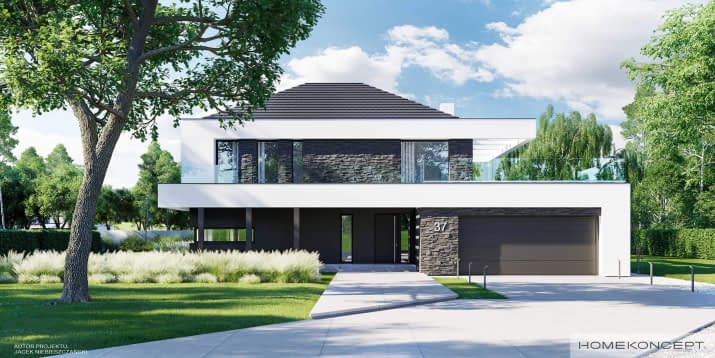 HOMEKONCEPT 37 - wizualizacja 2