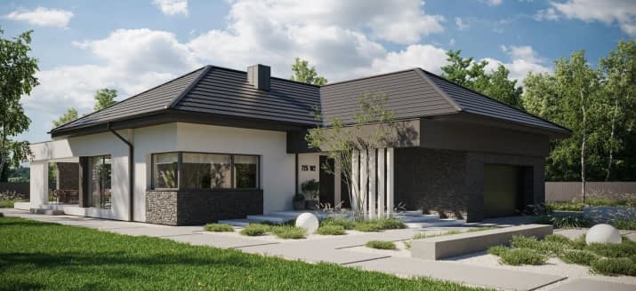 NewHouse 725 w2 - wizualizacja 2