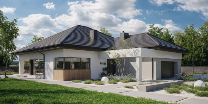 NewHouse 770 w3 - wizualizacja 2