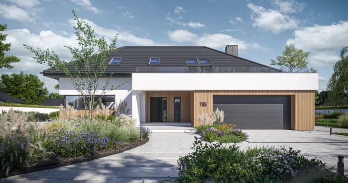 NewHouse 765 - wizualizacja 2