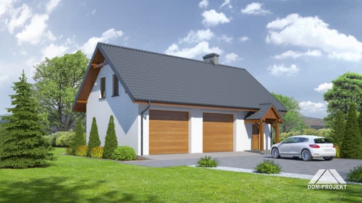 budynek gospodarczy bg-2 - wizualizacja 2