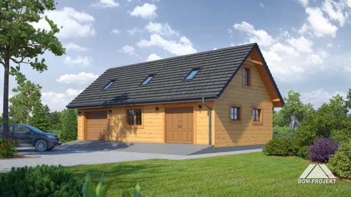 budynek gospodarczy bg-4 - wizualizacja 2