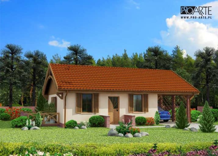 AWINION dom letniskowy - wizualizacja 2