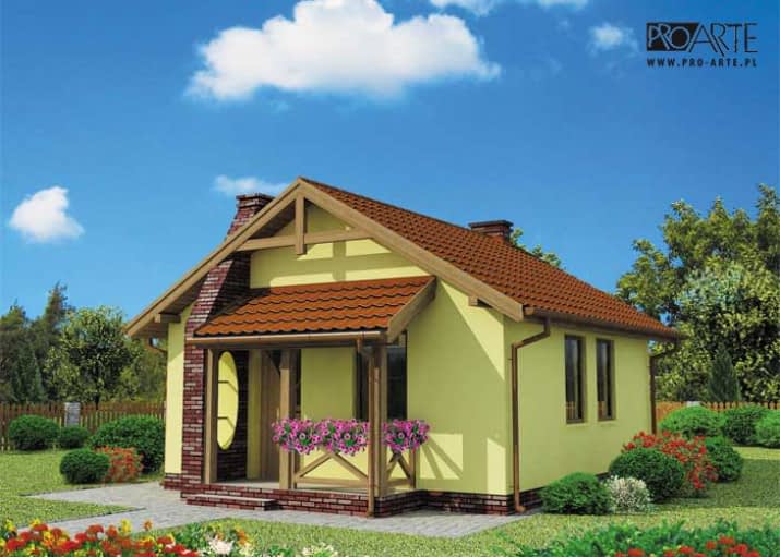 MARMARIS dom letniskowy - wizualizacja 2