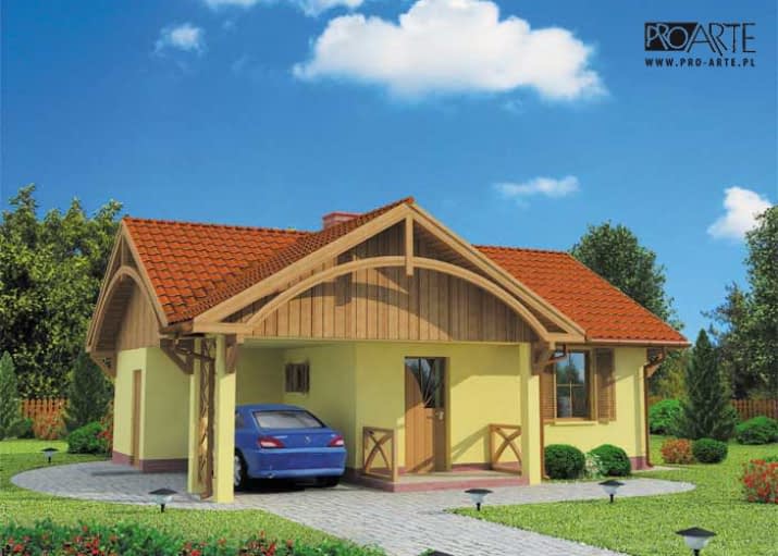 MALABO dom letniskowy - wizualizacja 2