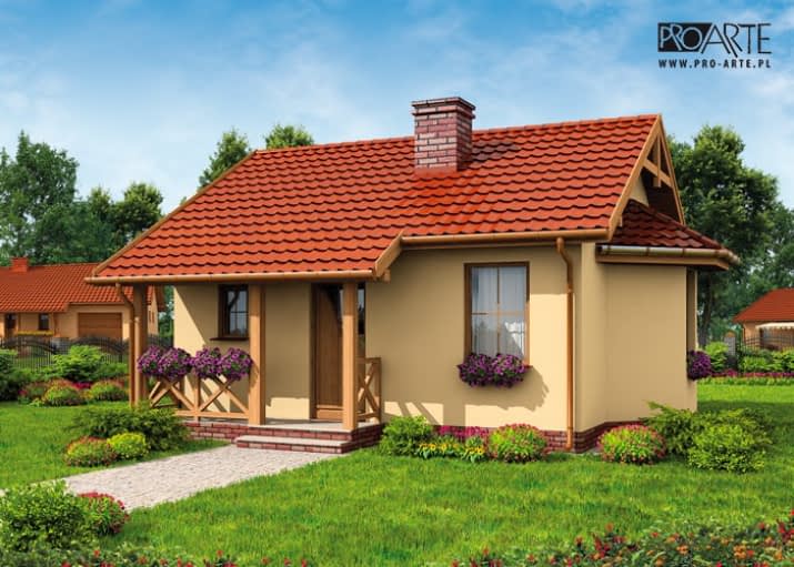 LIMONE dom letniskowy - wizualizacja 2