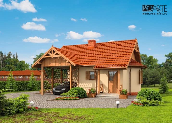 KOLORADO dom letniskowy - wizualizacja 2